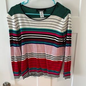 Long sleeve striped shirt